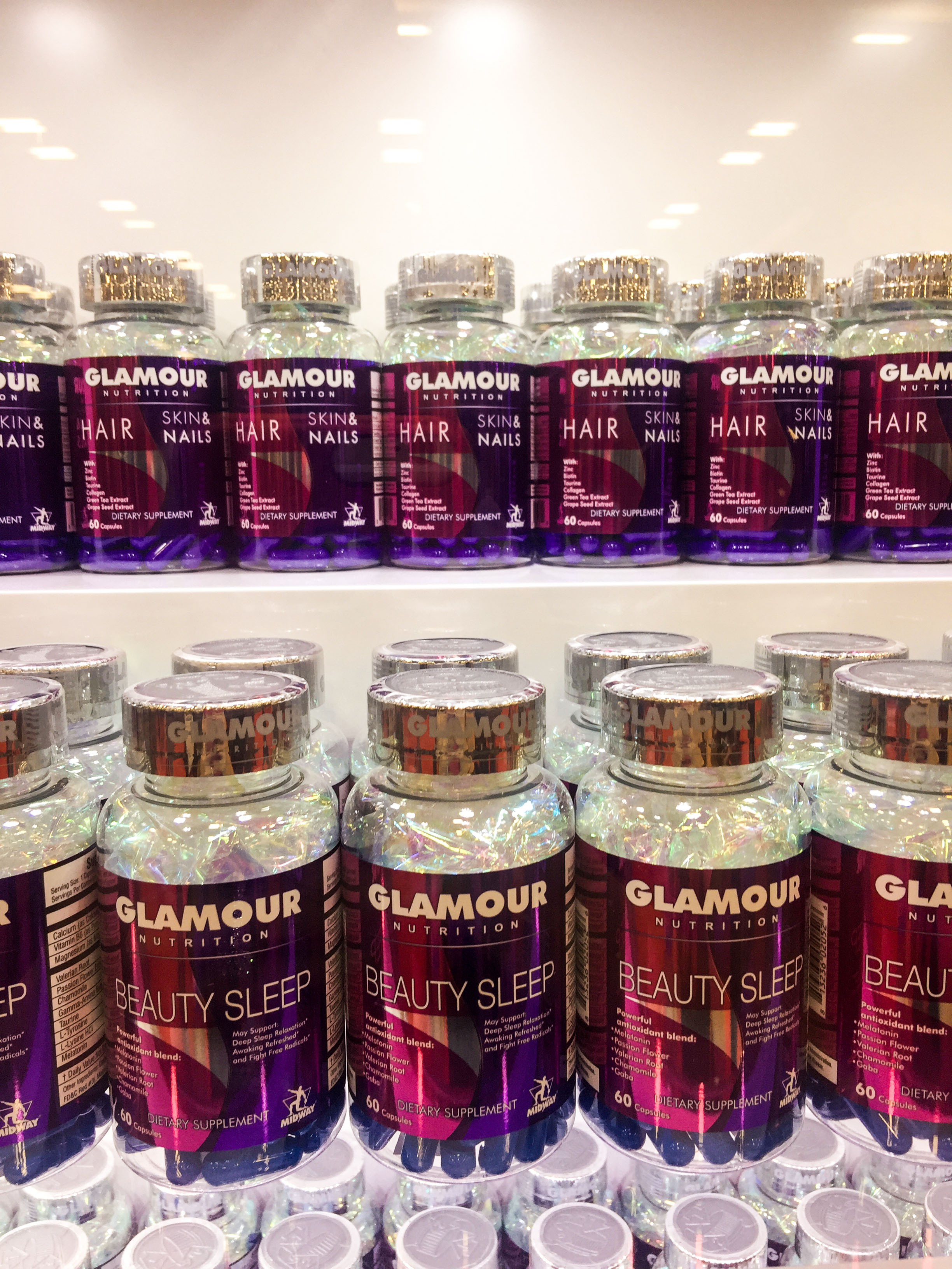 Glamour Nutrition Beauty Supplements.